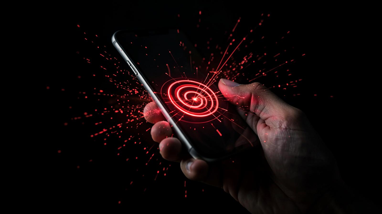 African city skyline at night